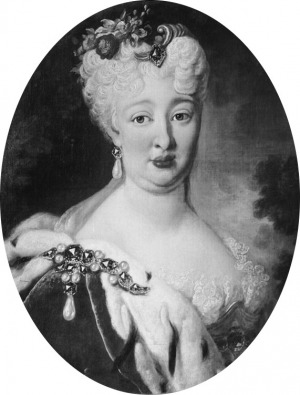 Portrait de Elisabeth Auguste von Pfalz-Neuburg (1693 - 1728)