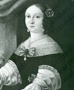 Portrait de Sophie Eleonore von Sachsen (1609 - 1671)