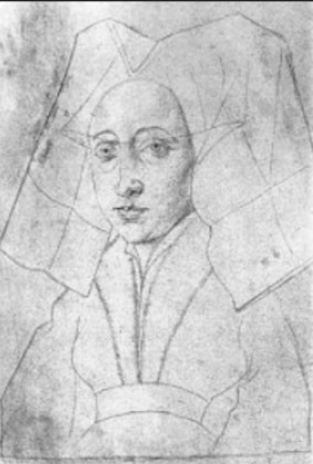 Portrait de Jeanne de Presles (ca 1400 - ca 1440)