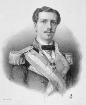 Portrait de Enrique de Borbón (1823 - 1870)