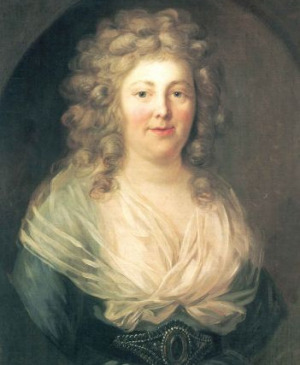 Portrait de Friederike von Hessen-Darmstadt (1751 - 1805)