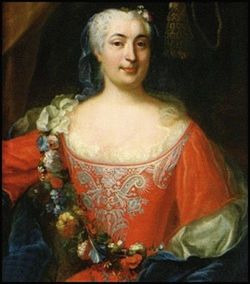Portrait de Hedwig von Hessenstein (1714 - 1744)