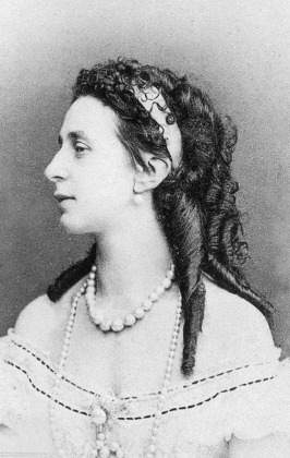 Portrait de Alexandra von Sachsen-Altenburg (1830 - 1911)