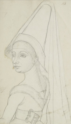 Portrait de Bonne d'Abbeville ( - 1472)