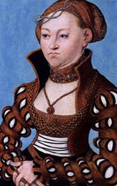 Portrait de Maria von Sachsen (1515 - 1583)