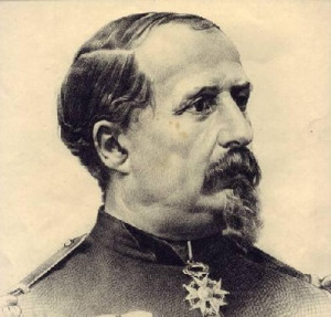 Portrait de le colonel Denfert-Rochereau (1823 - 1878)