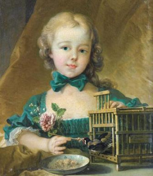 Portrait de Jeanne Alexandrine Le Normant d'Étiolles (1744 - 1754)