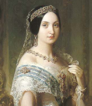 Portrait de Luisa de Borbón (1832 - 1897)