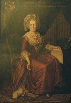Portrait de Anne Marguerite d'Hausen (1718 - 1802)