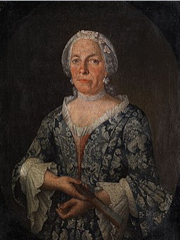 Portrait de Caroline von Kirchberg-Hachenburg (1720 - 1795)