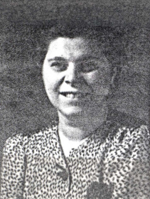 Portrait de Paula Aron (1899 - ap 1943)