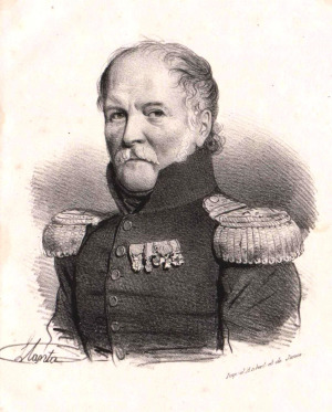 Portrait de Frédéric François Guillaume de Vaudoncourt (1772 - 1845)