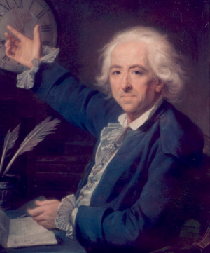 Portrait de Charles Simon Favart (1710 - 1792)