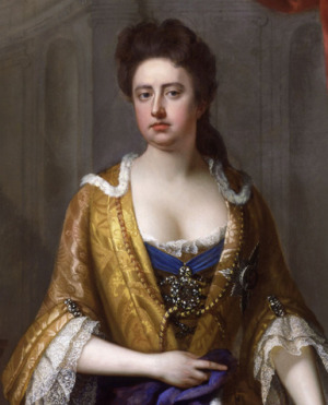 Portrait de Anne of Scotland (1665 - 1714)