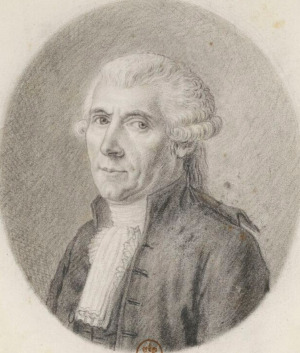 Portrait de Francois Auguste Pompée Hennet (1728 - 1792)