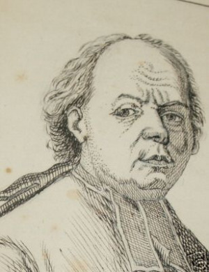 Portrait de Claude Adrien Nonnotte (1711 - 1793)