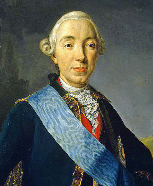 Portrait de Pierre III de Russie (1728 - 1762)