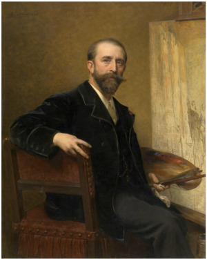 Portrait de Karel Ooms (1845 - 1900)