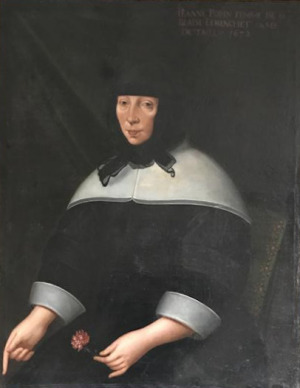 Portrait de Anne Loppin ( - 1672)