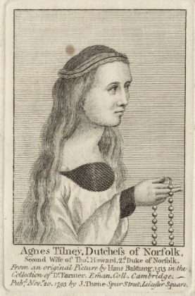 Portrait de Agnes Tilney (1476 - 1545)