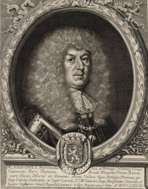 Portrait de Alexandre II de Bournonville (1616 - 1690)