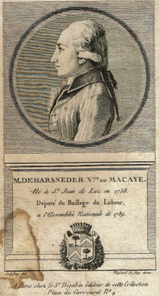 Portrait de Pierre Nicolas de Haraneder (1758 - 1827)