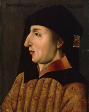 Portrait de Philippe II de Bourgogne (1342 - 1404)
