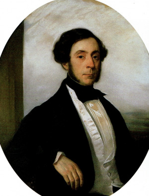 Portrait of Gustave Roubeau (1814 - 1865)