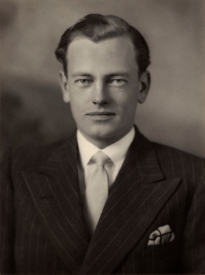 Portrait de David Mountbatten (1919 - 1970)