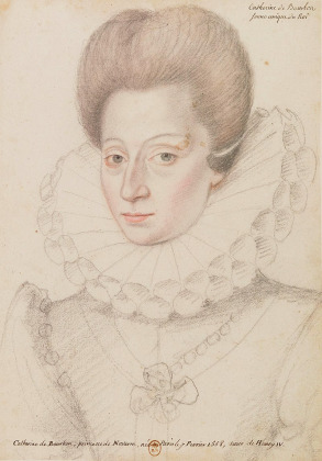 Portrait de Catherine de Bourbon (1559 - 1604)