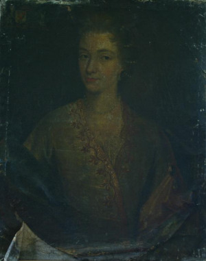 Portrait de Marie Anne de Longchamp ( - 1735)