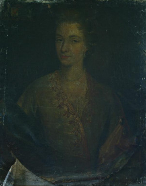 Portrait of Marie Anne de Longchamp ( - 1735)