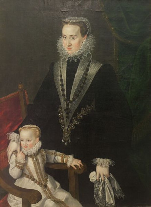 Portrait of Marie Manrique de Lara y Mendoza (c. 1538 - 1608)