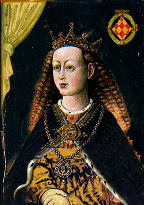 Portrait de Isabelle d'Angoulême (1188 - 1246)