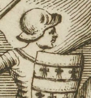 Portrait de Pierre V de Rostrenen ( - 1347)