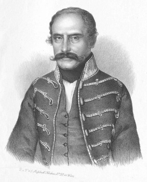 Portrait de Lázár Pacséri Mészáros (1796 - 1858)
