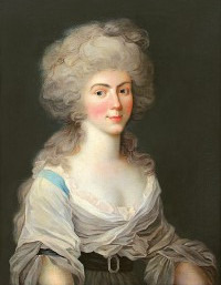 Portrait de Auguste von Hessen-Darmstadt (1765 - 1796)