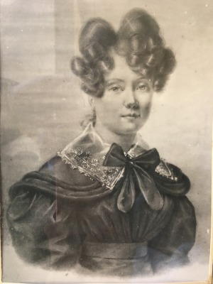 Portrait of Adrienne Vialla (1803 - 1884)