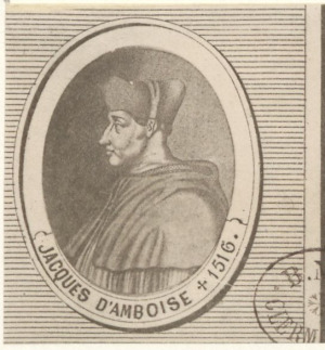 Portrait of Jacques d'Amboise (1444 - 1516)