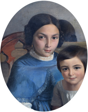 Portrait de Émilie Bertrand (1837 - 1873)