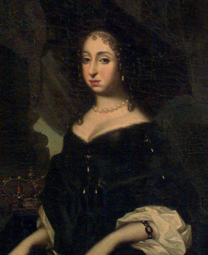 Portrait de Hedwig Eleonore von Schleswig-Holstein-Gottorp (1636 - 1715)