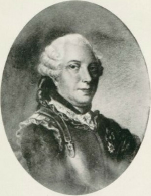 Portrait of Pierre Chevalier de Velle (1706 - 1787)