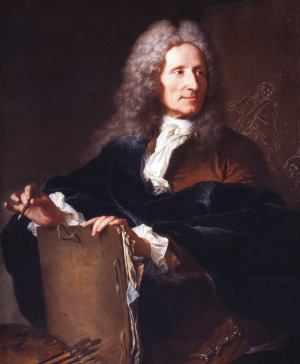 Portrait de Claude-Guy Hallé (1652 - 1736)
