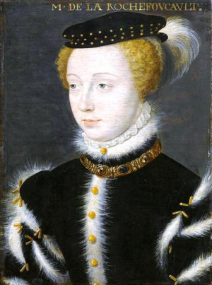 Portrait de Charlotte de Roye (1537 - 1572)