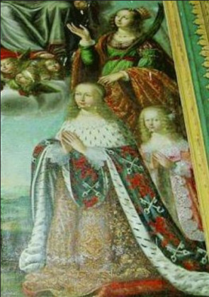 Portrait de Marguerite Charlotte de Luxembourg (1607 - 1680)