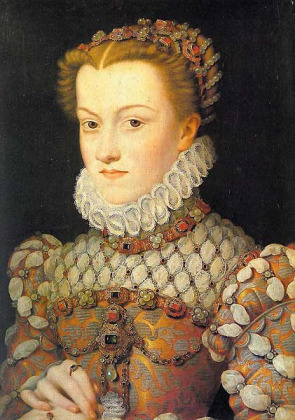Portrait de Élisabeth d'Autriche (1554 - 1592)