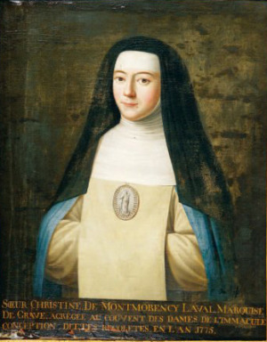 Portrait de Christine de Montmorency-Laval