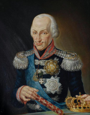 Portrait de Victor-Emmanuel Ier de Savoie (1759 - 1824)