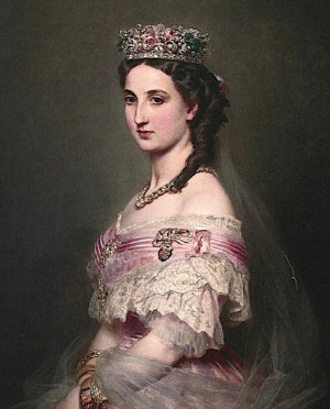 Portrait de Charlotte de Belgique (1840 - 1927)