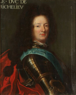 Portrait de Armand-Jean de Vignerot du Plessis de Richelieu (1629 - 1715)